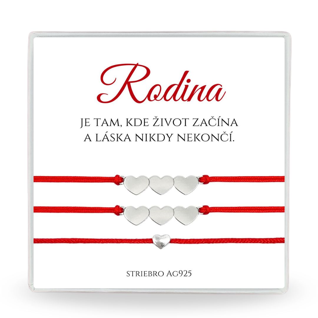 ochranné náramky pre rodinu